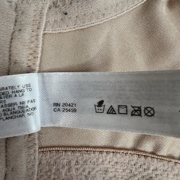 Wacoal 36DDD Bra Beige Bodysuede Seamless Full Figure 85185 Underwire Smooth - Picture 15 of 16